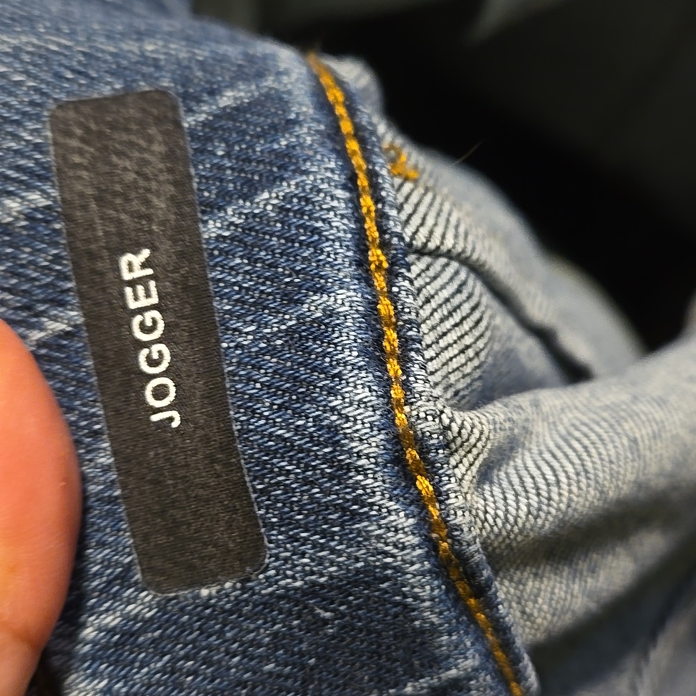 Judy Blue Denim Joggers - Picture 4 of 5
